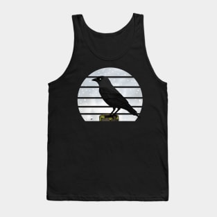 Jackdaw Winter Snow Bird Watching Birding Ornithologist Gift Tank Top